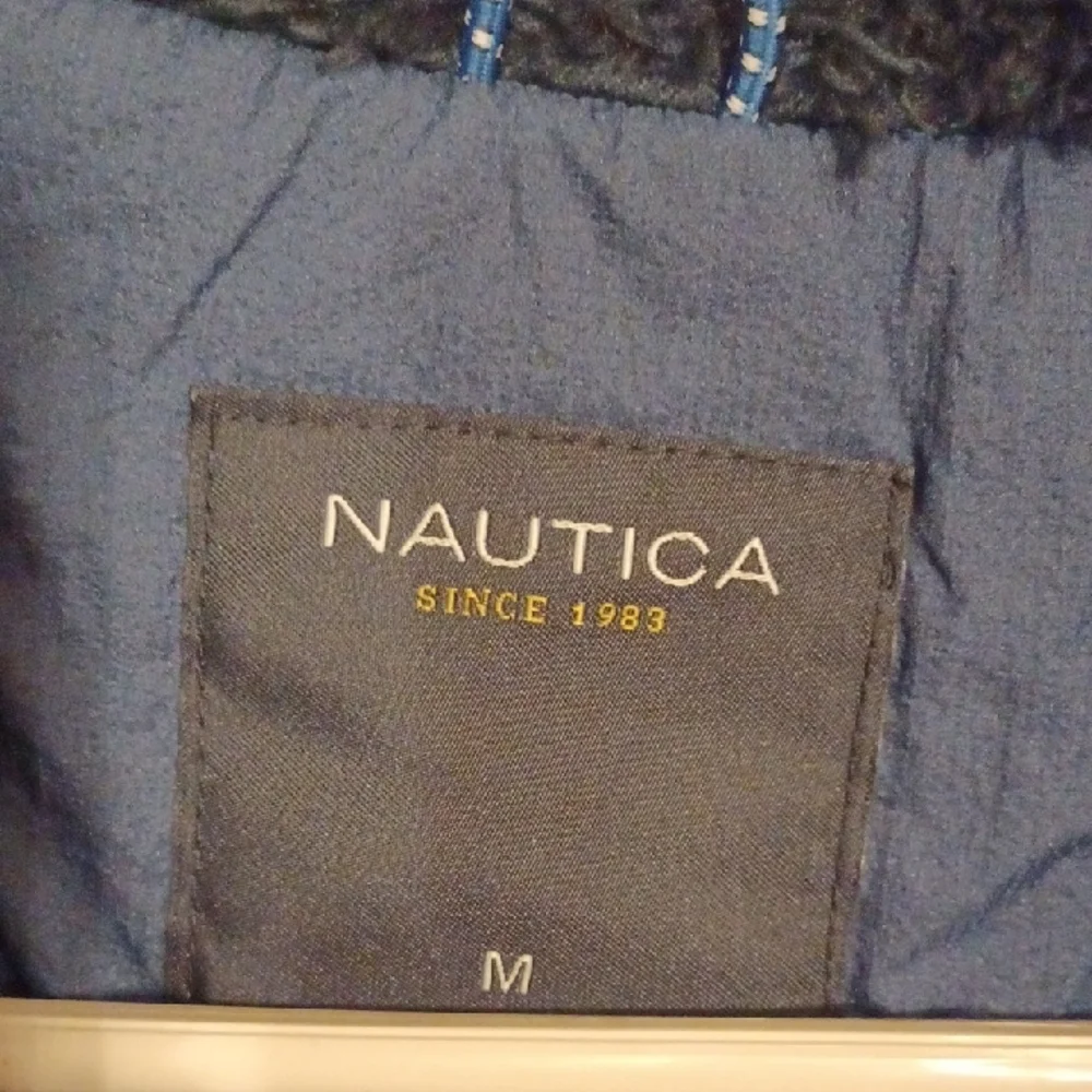 Nautica Men's Two-Tone Puffer Jacket